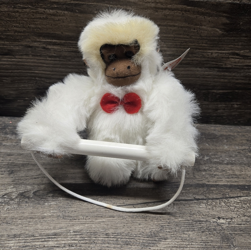 Vtg Goffa Intl Hanging Gorilla Plush 8' Stuffed Animal Chimpanzee Monkey Chimp